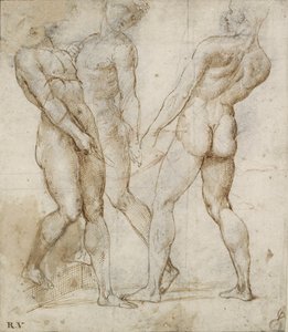Trois Porteurs Nus